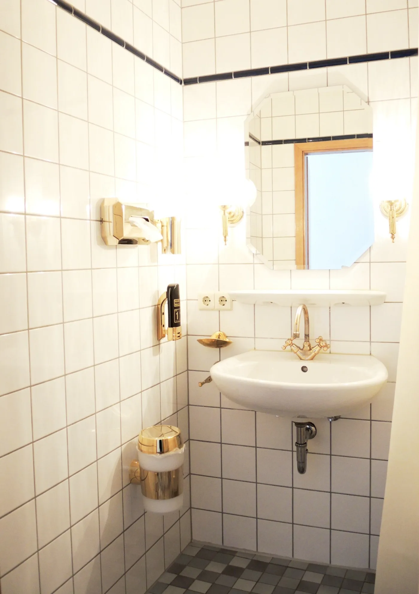 Badezimmer eines Gästezimmers (Beispiel)